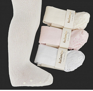 Колготки для девочки с антискользящей подошвой  KATAMINO